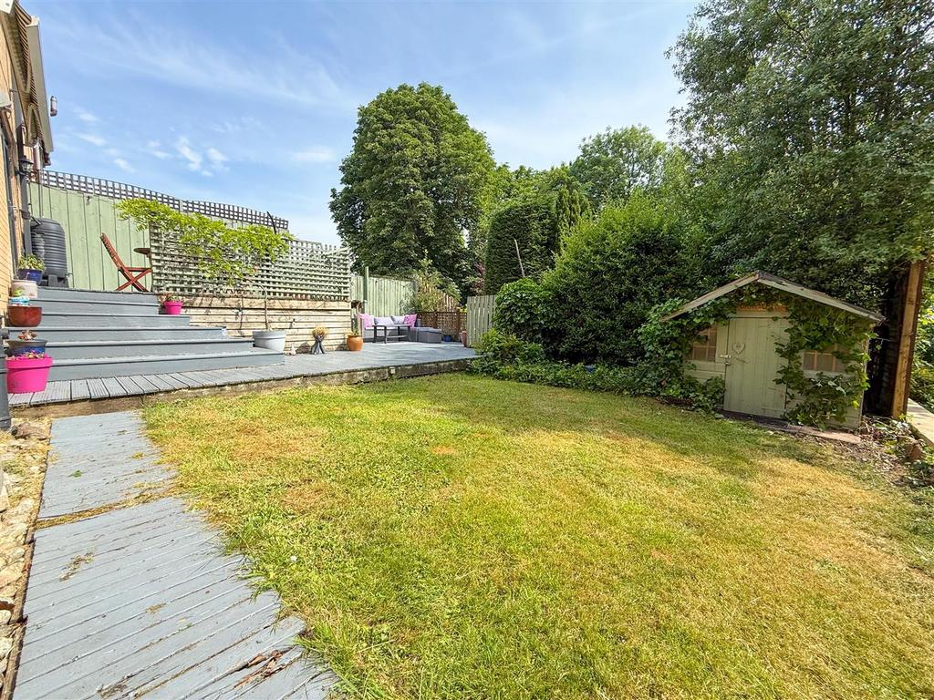Rear garden