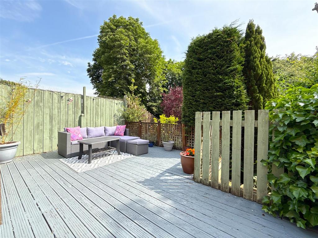 Rear garden