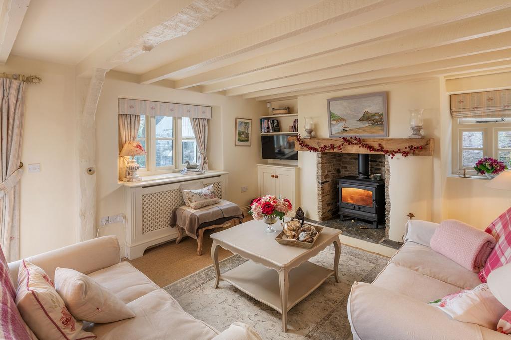 Living Room Dart View Cottage Dittisham