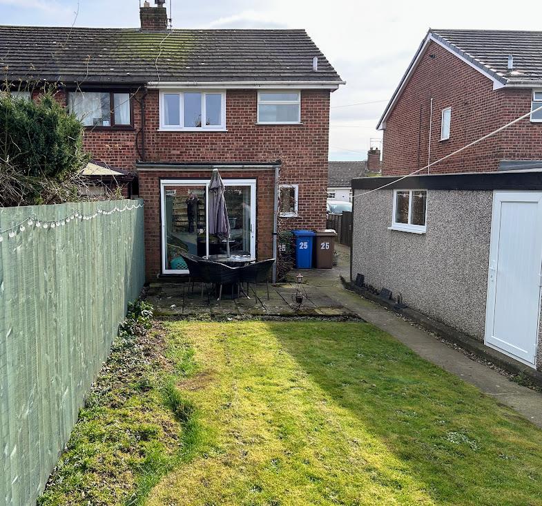 Rear garden