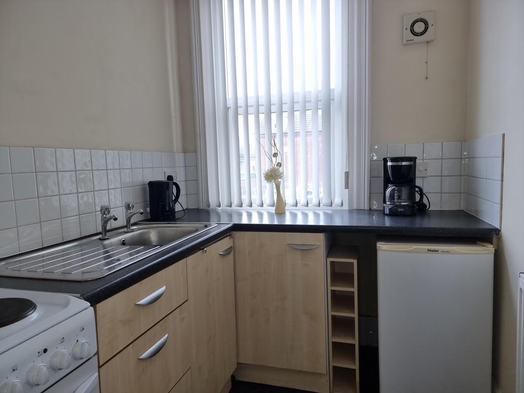 Kitchen and window