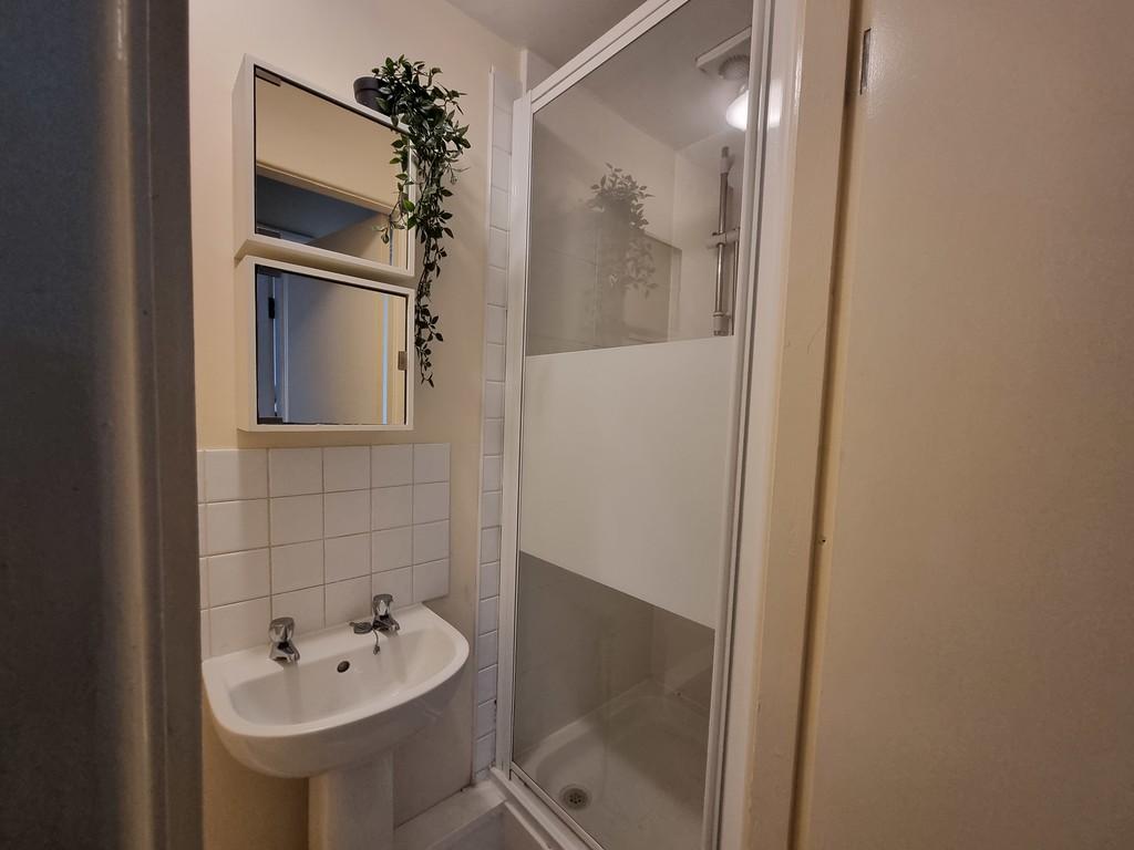 Washbasin and shower