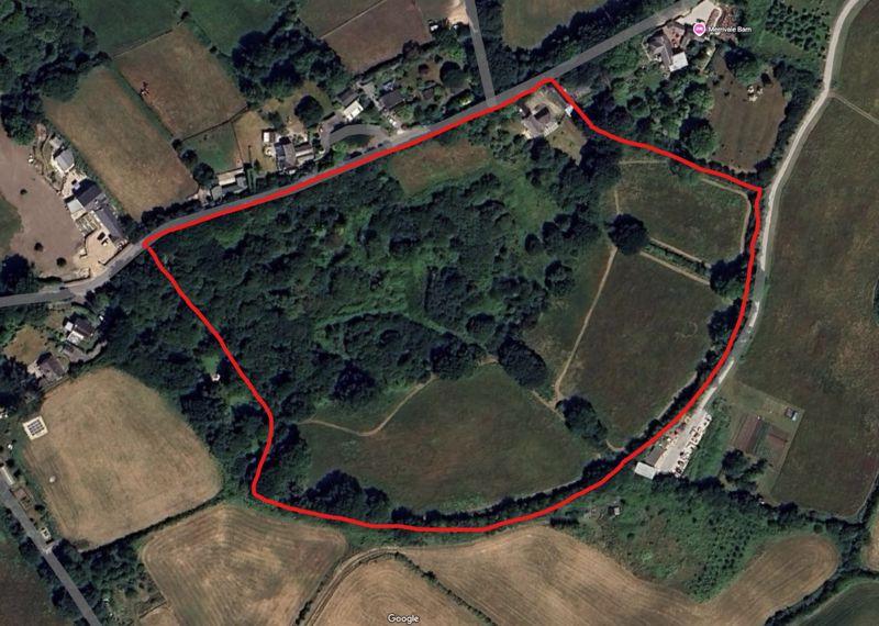 Aerial land plan