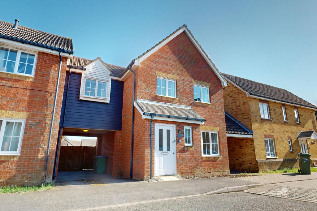 Carter Close, Hawkinge, Folkestone... 3 bed end of terrace house to ...