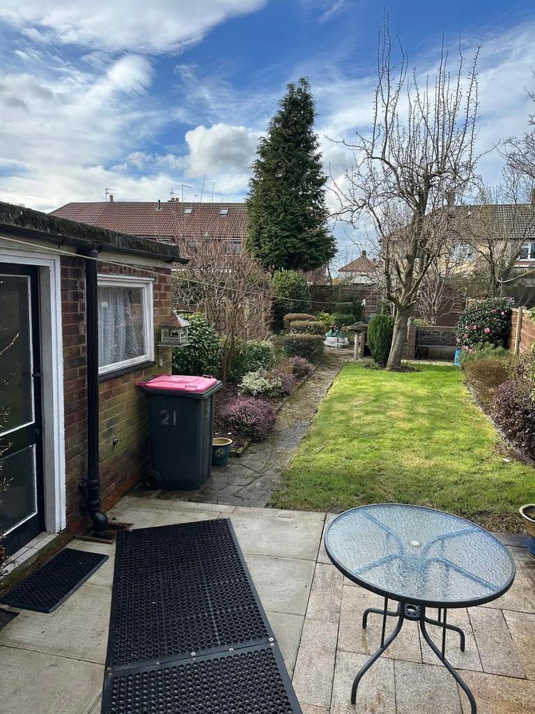 Rear garden