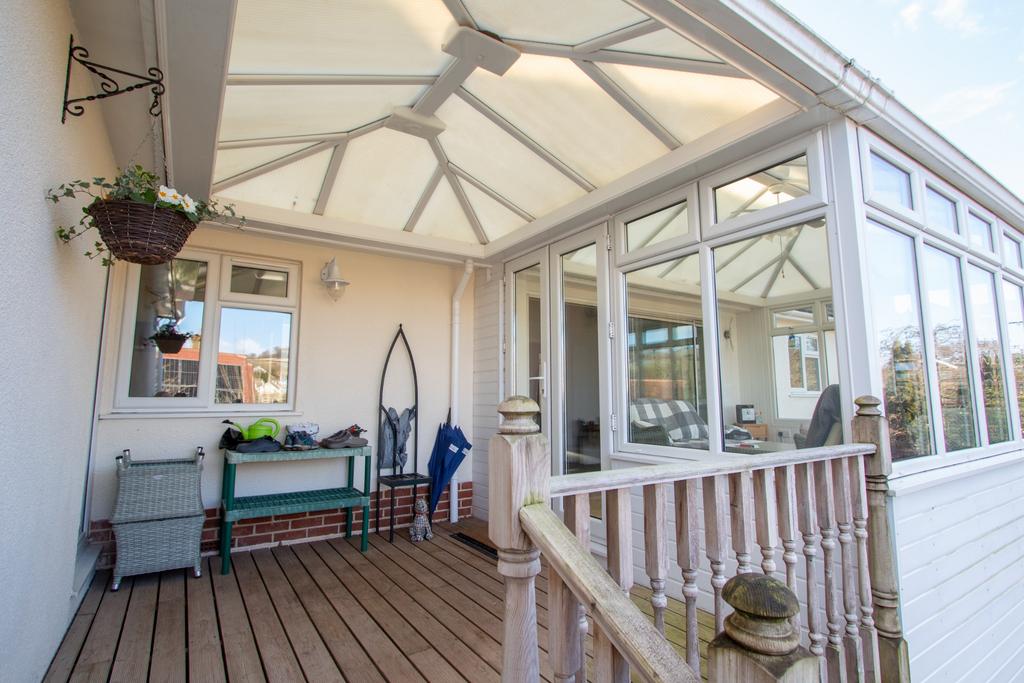 Covered deck area