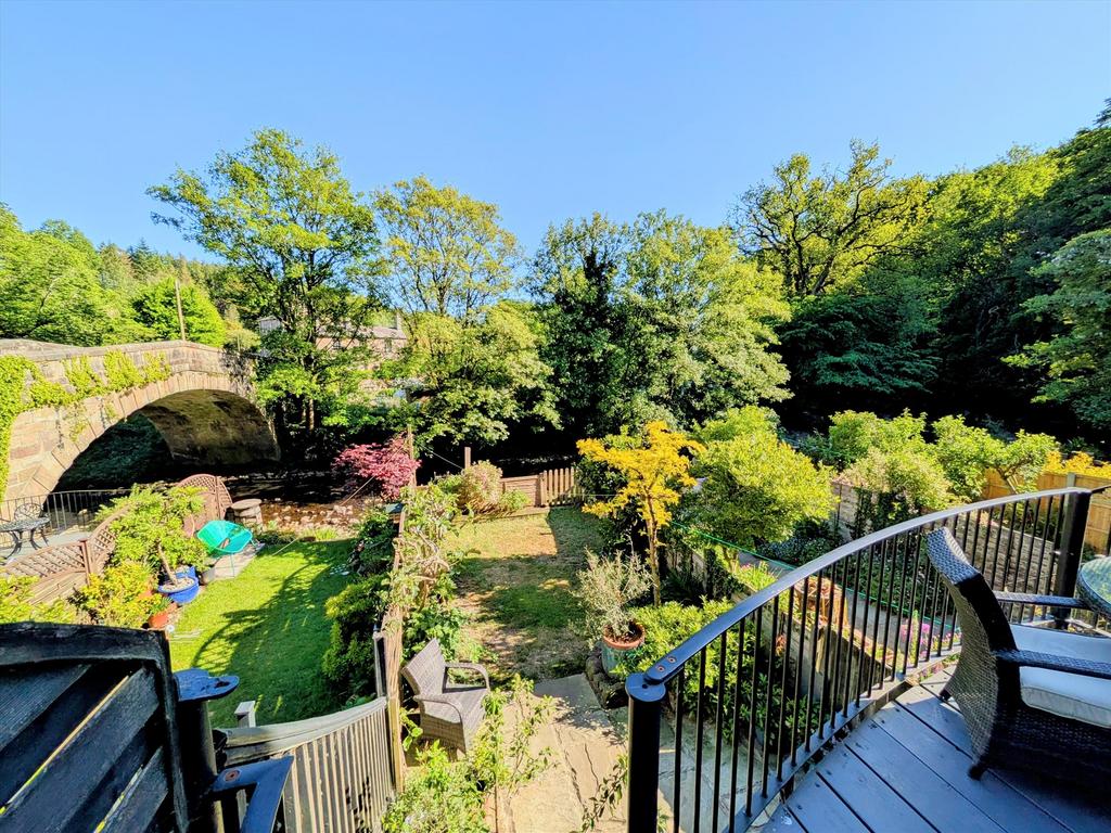 Rear Garden Balcony