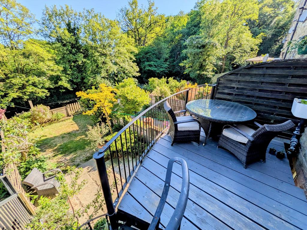 Rear Garden Balcony