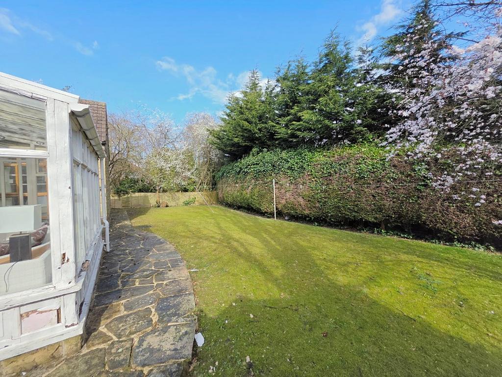 Rear garden