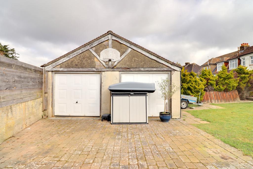 Double garage