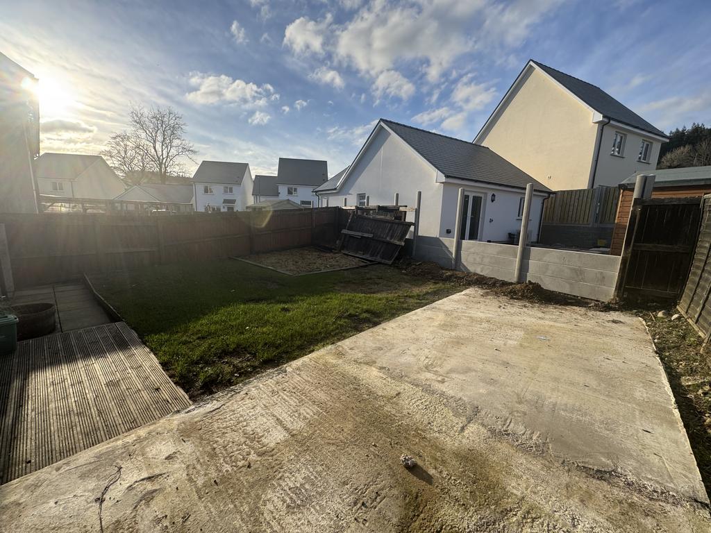 Rear garden