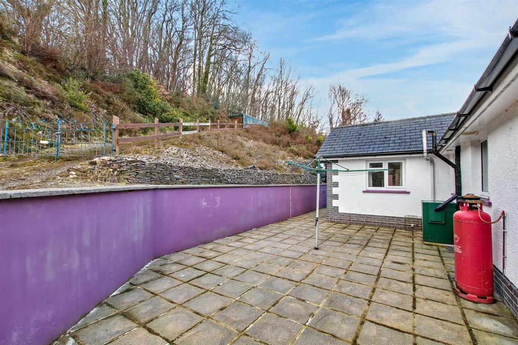 Rear patio