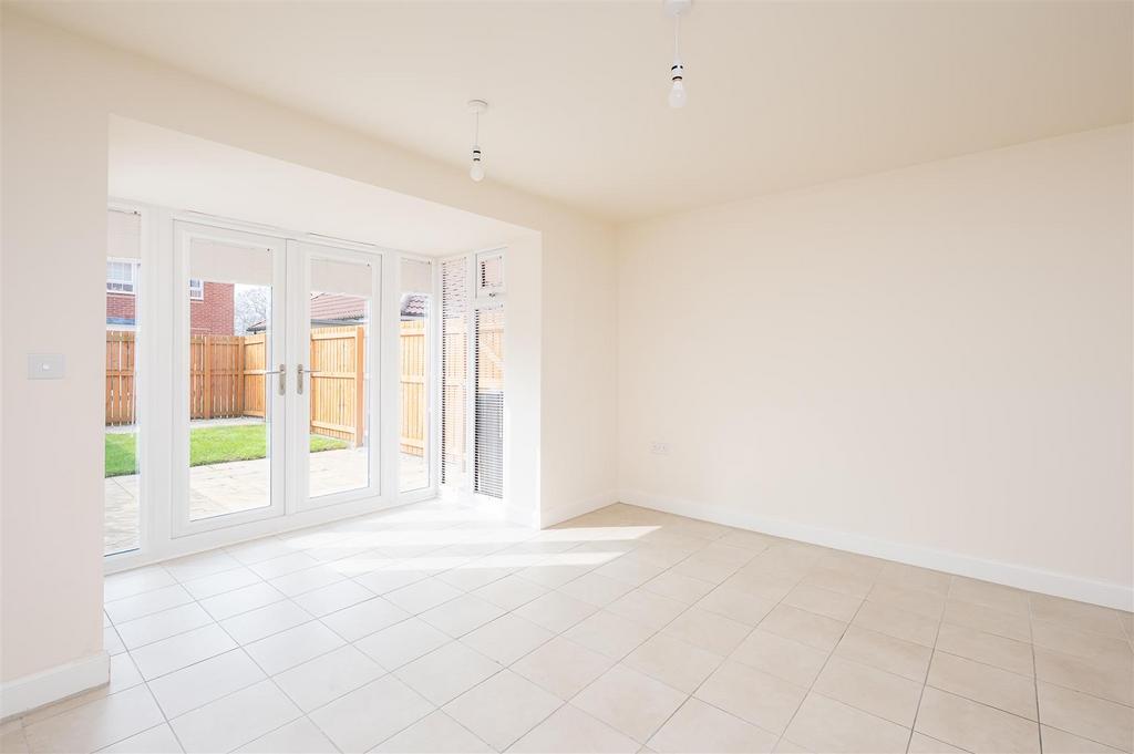 Open plan living space