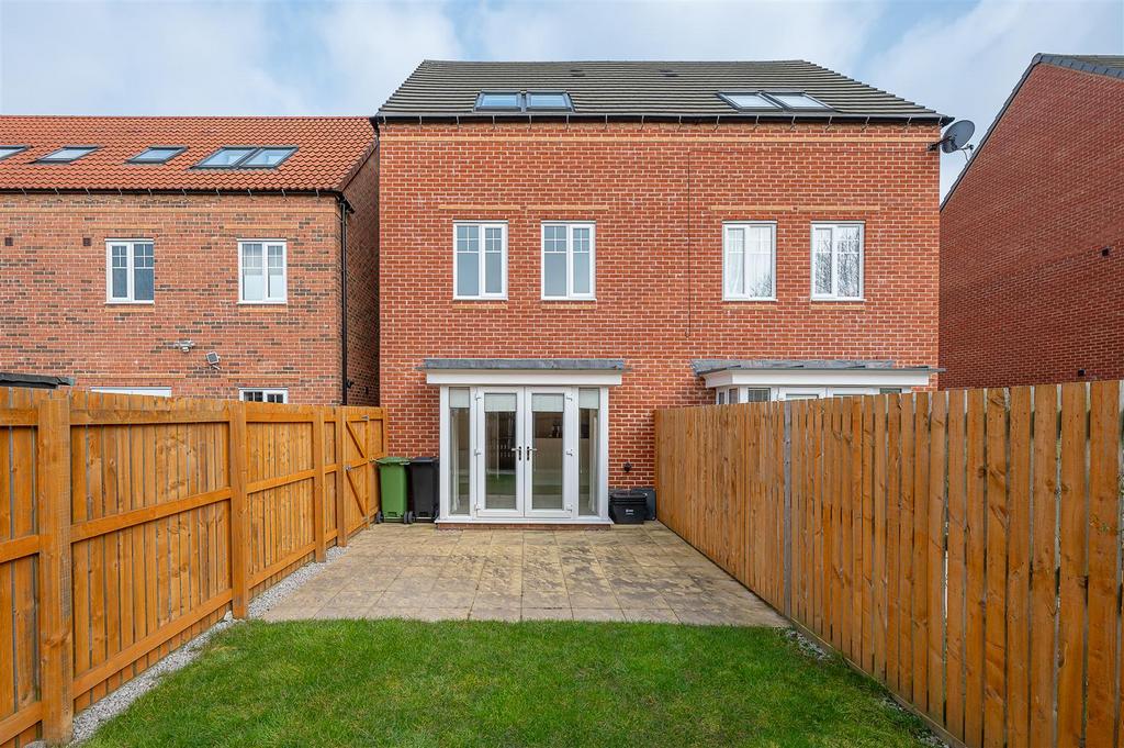 Garden rear view