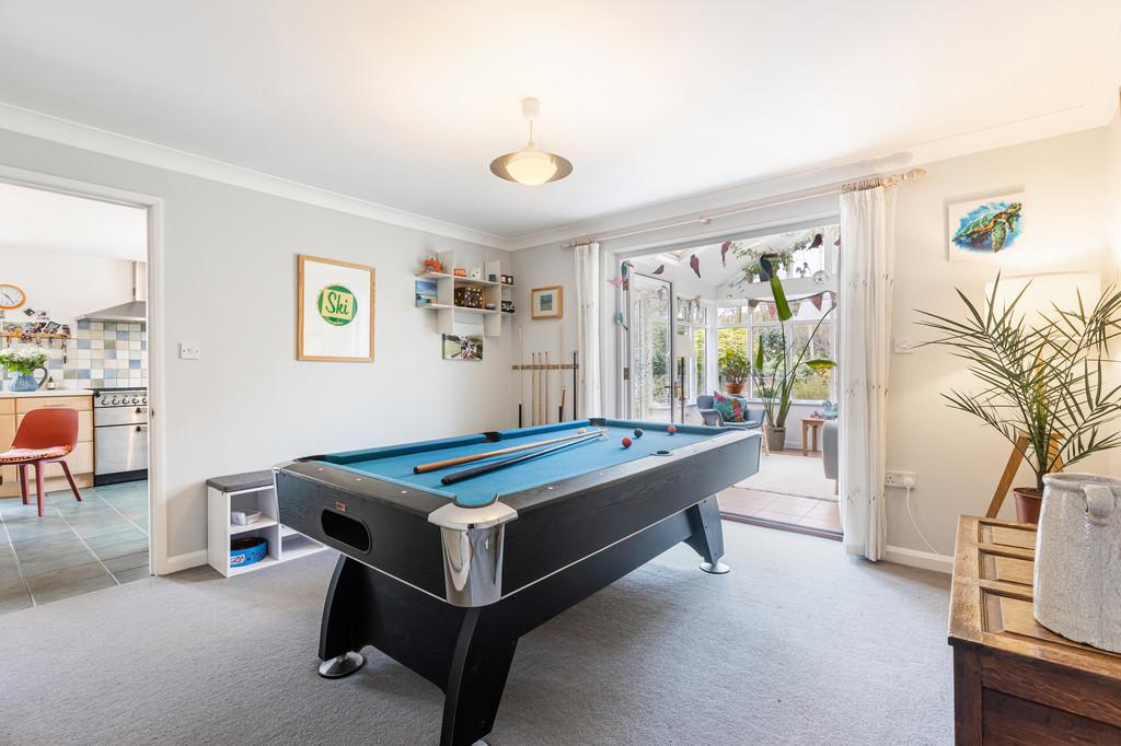 Formal dining room/family room