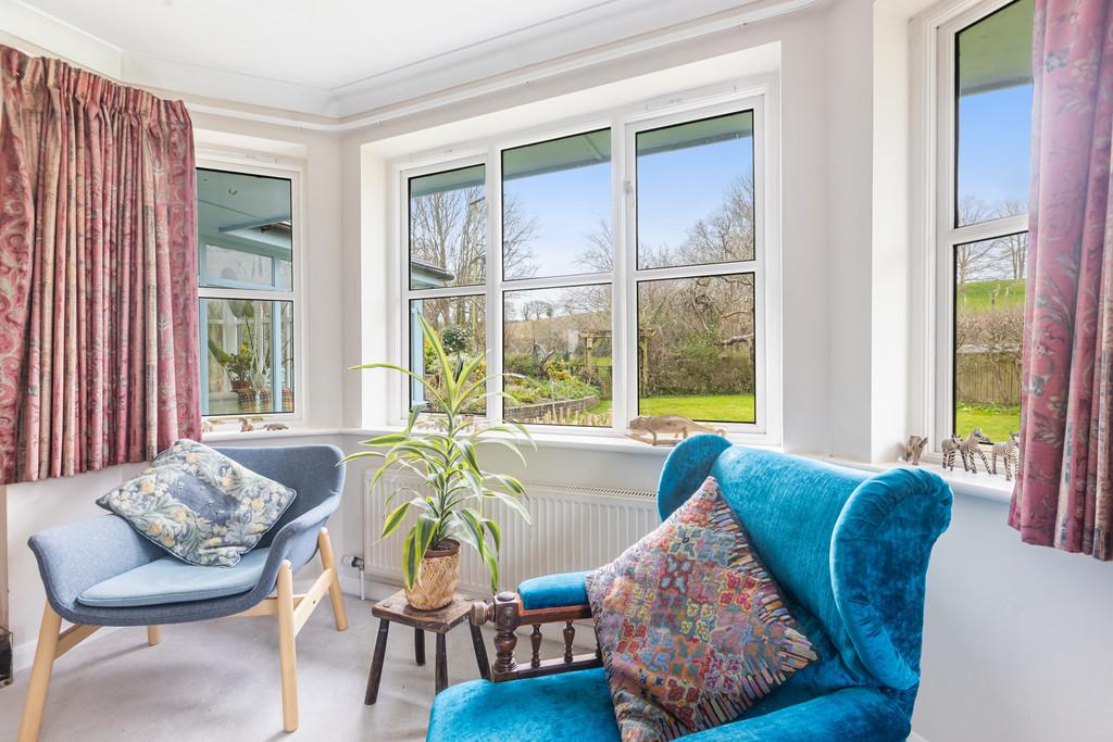 View to garden from Sitting room