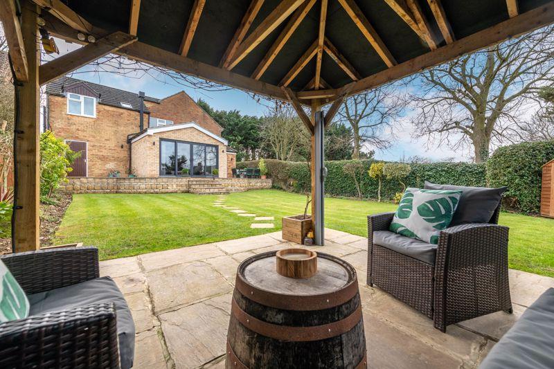 Pergola covered...