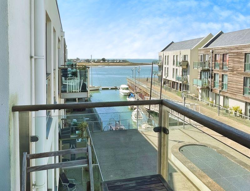 Waterside marina