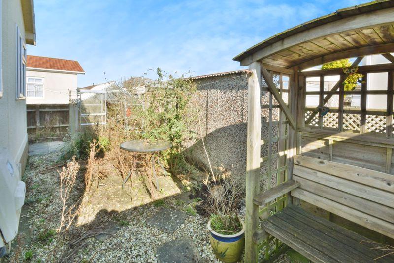 Garden area at rear