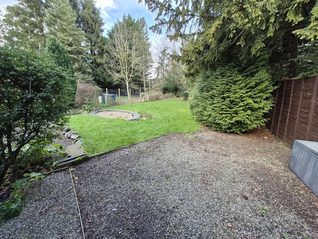 Rear garden
