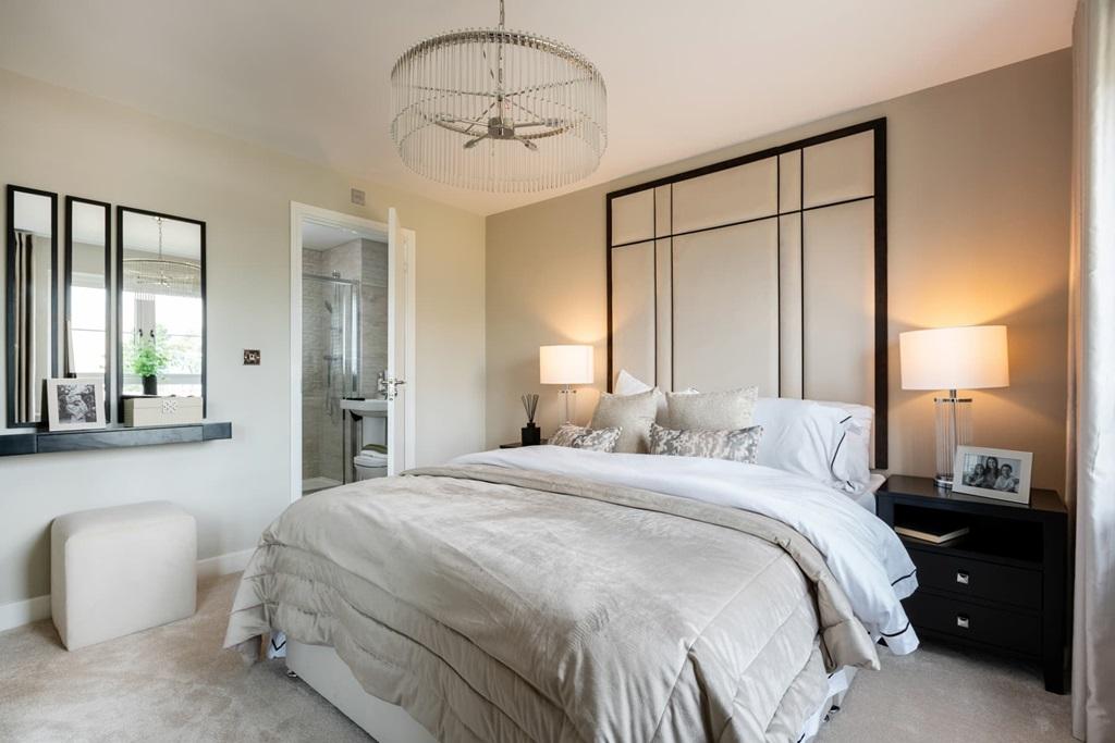 With useful en-suite shower room