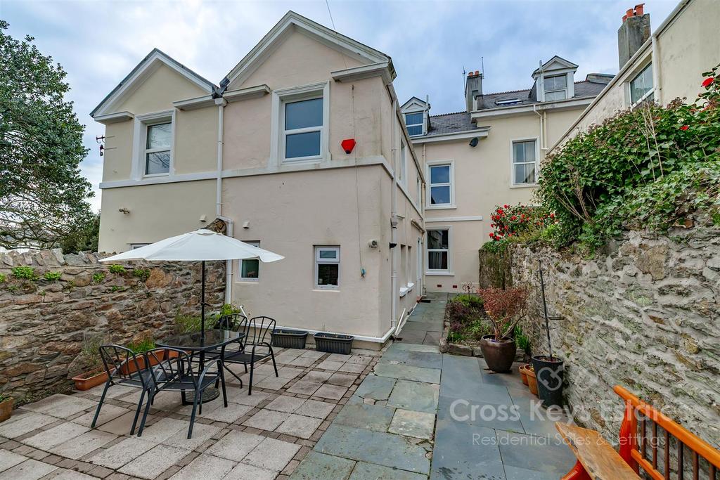 Garage and Enclosed Garden