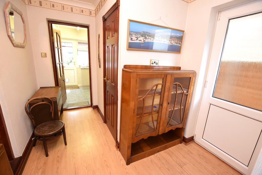 Rear hallway
