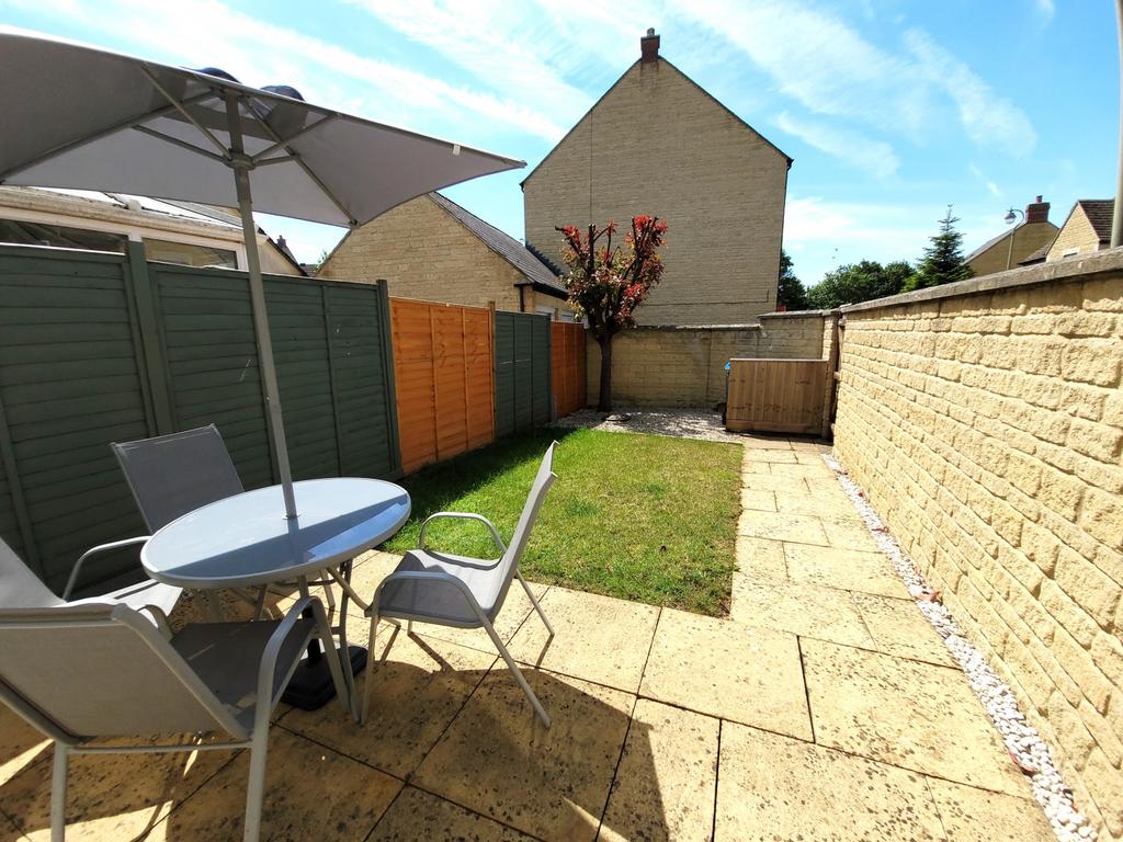 New garden rear