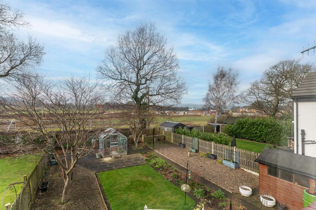 Rear Garden Showing House Building Behind