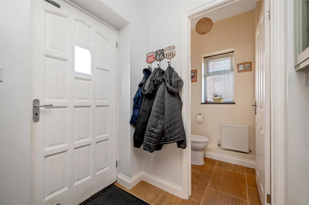 Rear hall