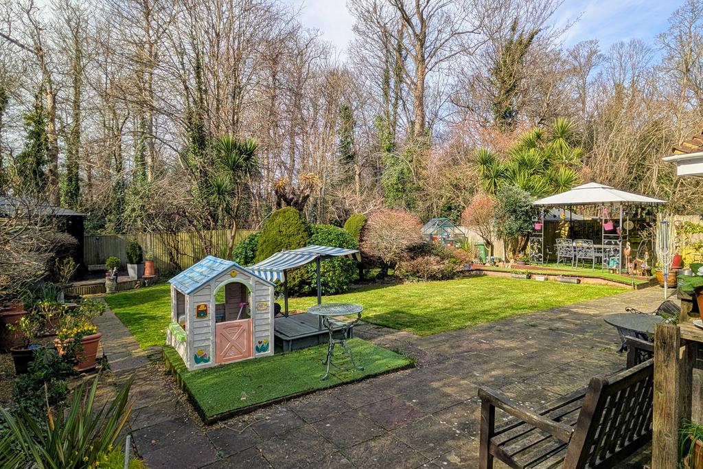 Rear garden