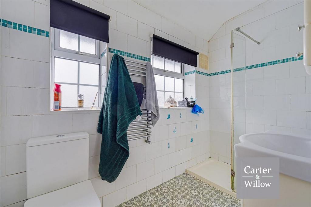 First floor shower