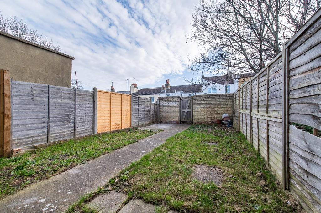 Rear garden