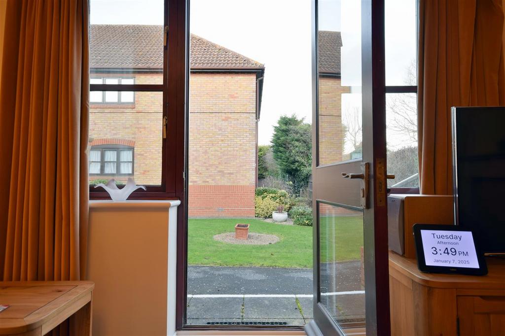 Door to garden