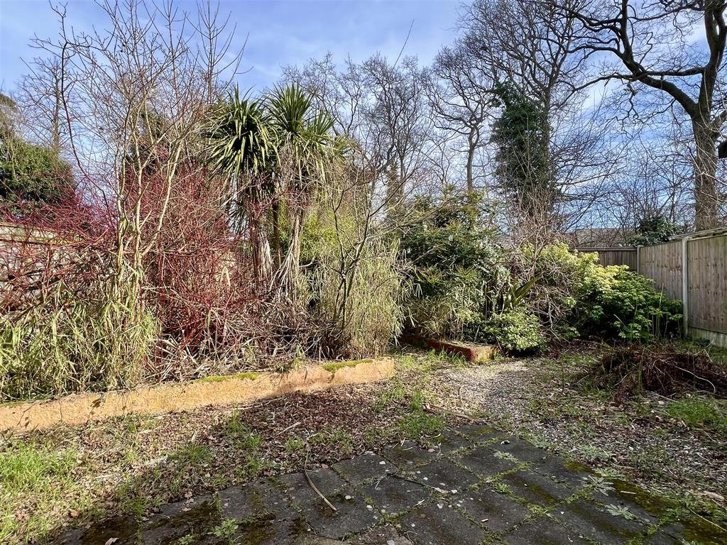 Rear garden