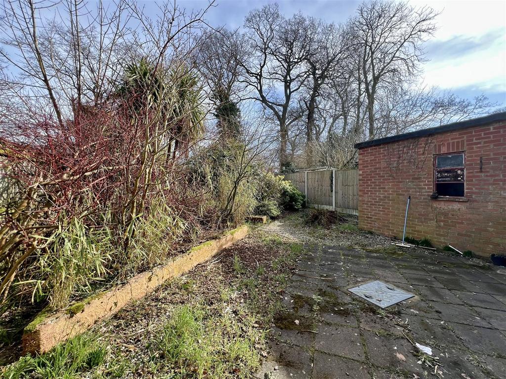Rear garden