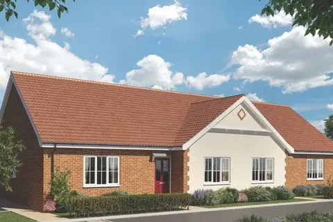 2 bedroom bungalow for sale, Plot 78, The Kersey at Mill Grove, Mill Grove, Stowmarket IP14