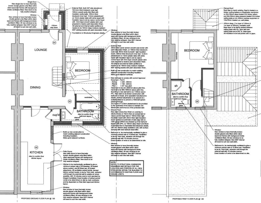 Proposed floorplan