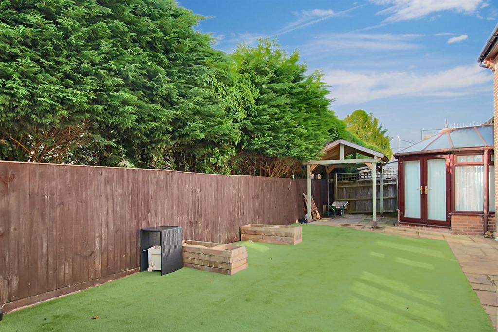 Rear garden
