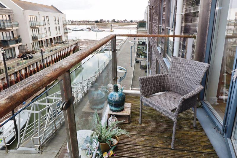 Waterside marina