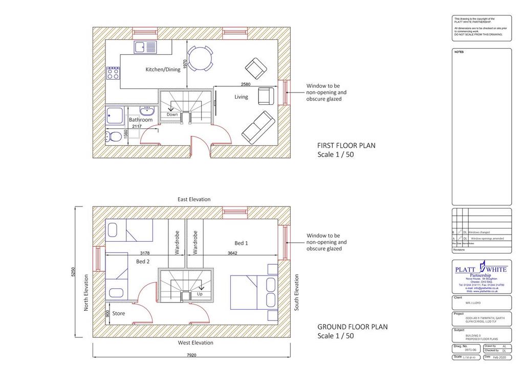 Plans for the Barns