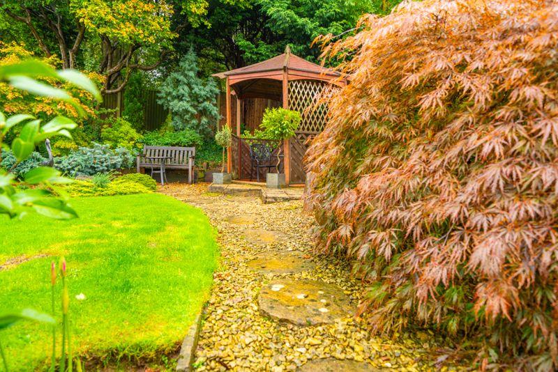 Rear garden