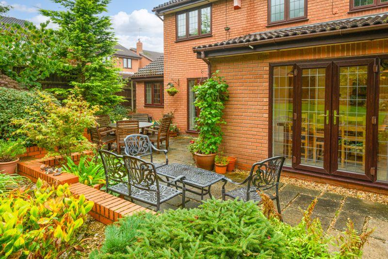 Rear garden