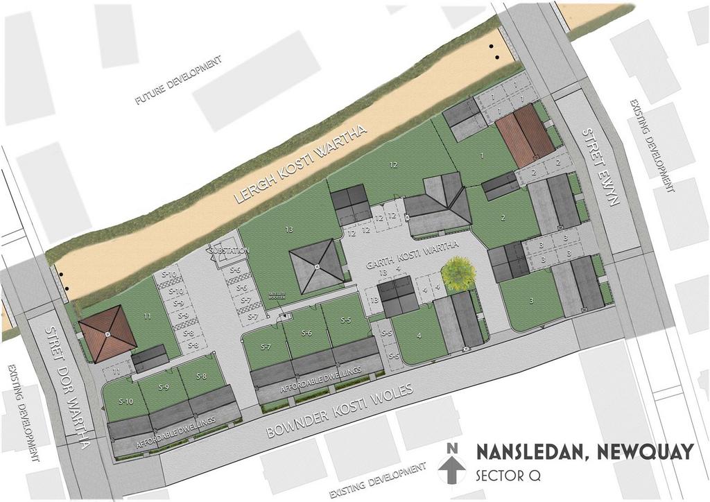 Sector Q site plan Nansledan.jpg