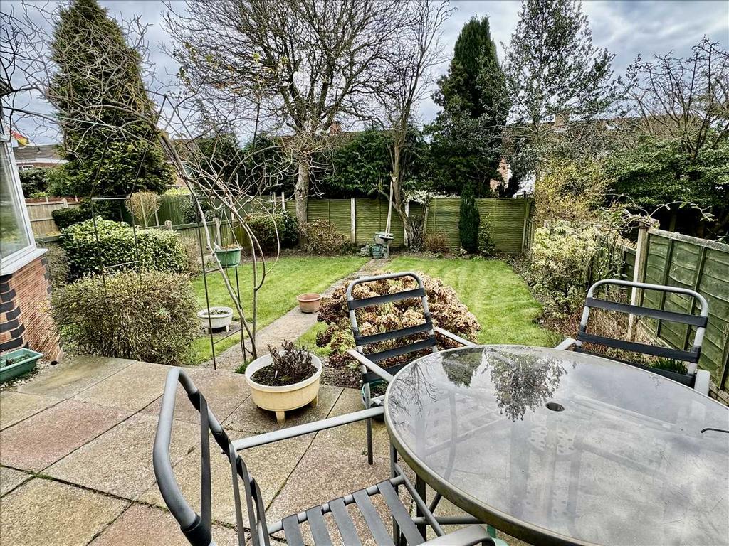 Rear garden