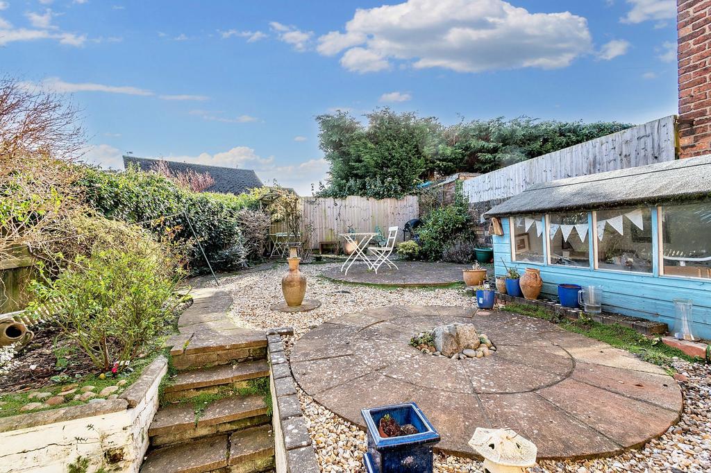 Rear garden
