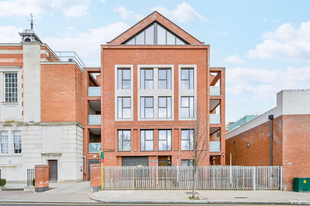 Apartment building facade, block of apartments
