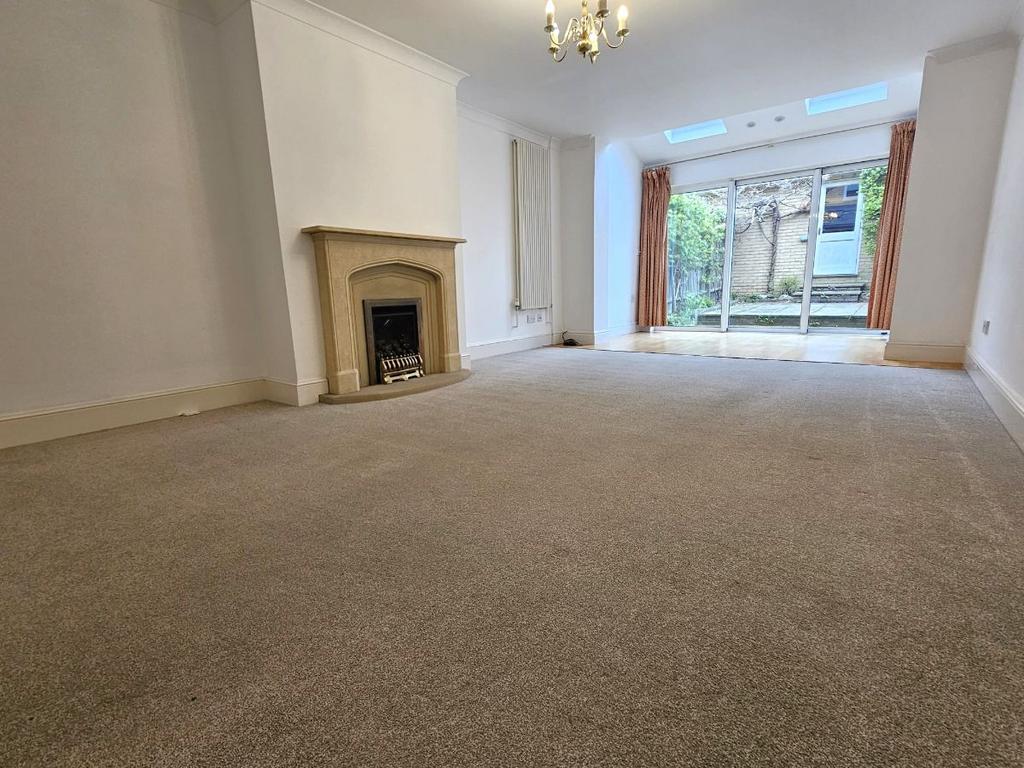 Living room, fireplace