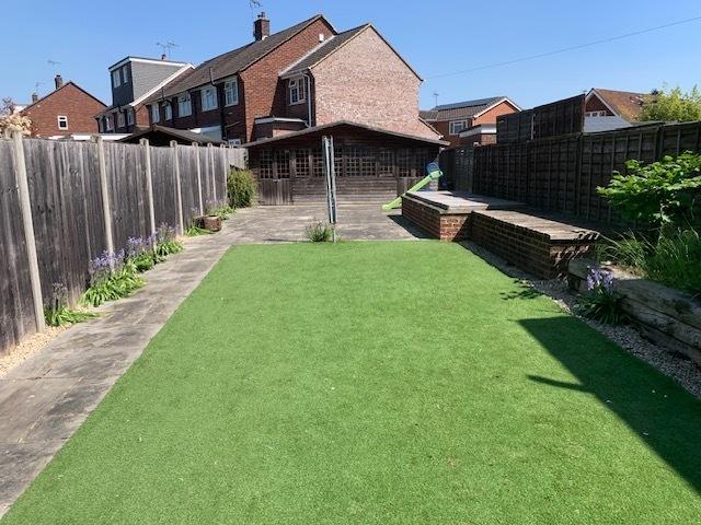 Rear garden