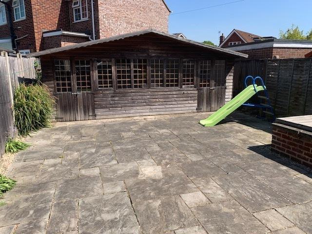 Outside storage/bar